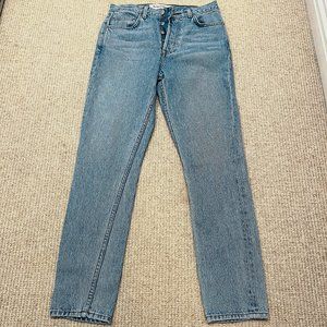 Reformation Mid Rise Skinny Jeans (Size 27)